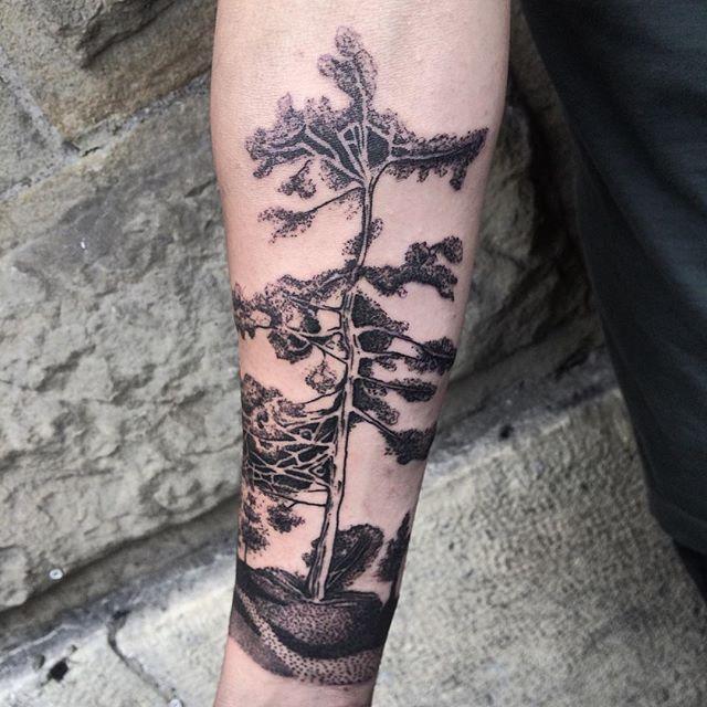 tatuaggio albero  63